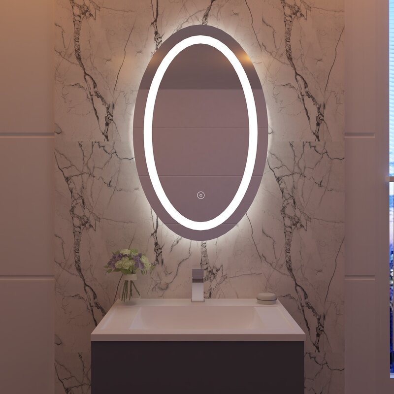 Wade Logan Arguelles Fog Free Bathroom Mirror Wayfair.co.uk